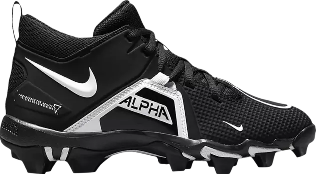 Бутсы Nike Alpha Menace 3 Shark Wide GS 'Black White', черный
