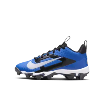 Бутсы Nike Alpha Menace 4 Shark, цвет Hyper Royal/Metallic Silver/Midnight Navy/White