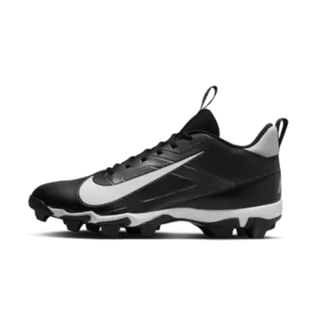 Бутсы Nike Alpha Menace 4 Shark Football Cleats, цвет Black/Light Smoke Grey/Metallic Silver/White