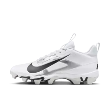 Бутсы Nike Alpha Menace 4 Shark Football Cleats, цвет White/Metallic Silver/Photon Dust/Black