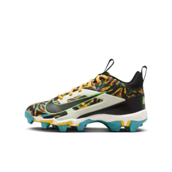 Бутсы Nike Alpha Menace 4 Shark "Travis Kelce", цвет Black/Sail/Dusty Cactus/Green Strike