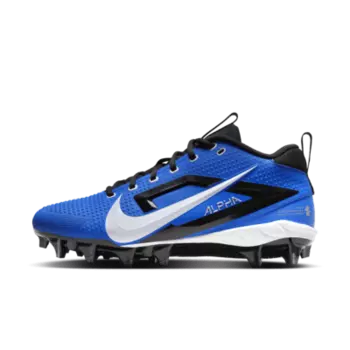 Бутсы Nike Alpha Menace 4 Varsity Football Cleats, цвет Hyper Royal/Metallic Silver/Midnight Navy/White