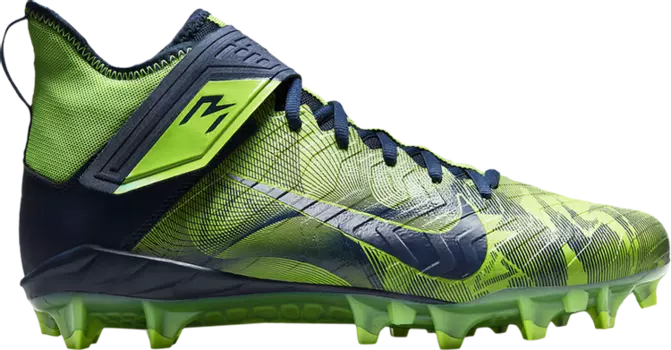 Бутсы Nike Alpha Menace Pro 2 Mid RW 'Action Green', зеленый