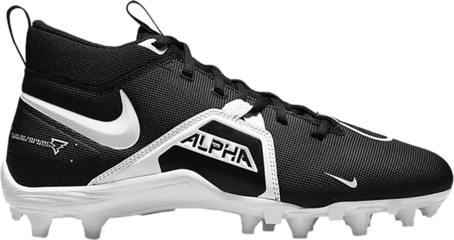 Бутсы Nike Alpha Menace Varsity 3 'Black White', черный