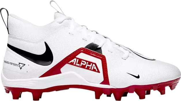Бутсы Nike Alpha Menace Varsity 3 'White University Red', белый
