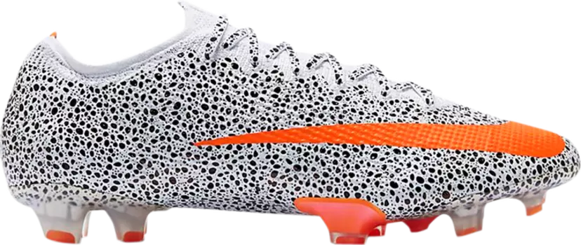 Бутсы Nike CR7 x Mercurial Vapor 13 Elite FG 'Safari', оранжевый