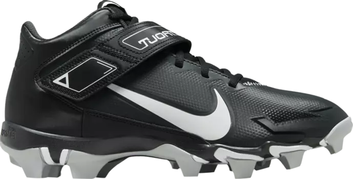 Бутсы Nike Force Trout 8 Keystone 'Black Dark Smoke Grey', черный
