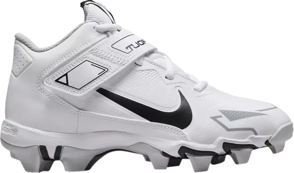 Бутсы Nike Force Trout 8 Keystone GS 'White Black', белый