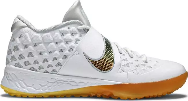 Бутсы Nike Force Zoom Trout 6 Turf 'White Magma Orange', белый