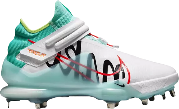 Бутсы Nike Force Zoom Trout 7 'White Aurora Green', белый