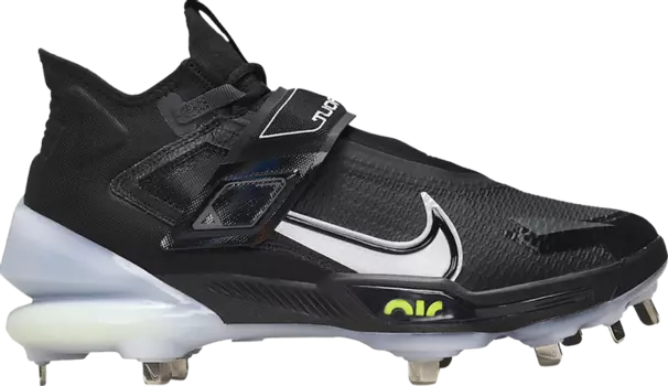 Бутсы Nike Force Zoom Trout 8 Elite 'Black White Volt', черный