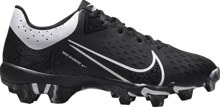 Бутсы Nike Hyperdiamond 4 Keystone GG 'Black White', черный