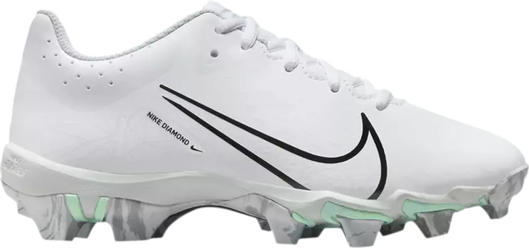 Бутсы Nike Hyperdiamond 4 Keystone GG 'White Black', белый