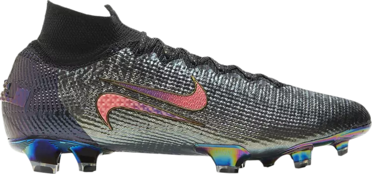 Бутсы Nike Kylian Mbapp x Mercurial Superfly 7 Elite FG 'The Chosen 2', серый