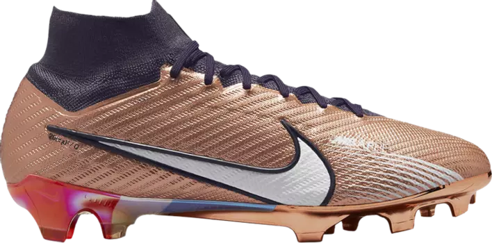 Бутсы Nike Kylian Mbapp x Zoom Mercurial Superfly 9 Elite FG 'Generation Pack', медный