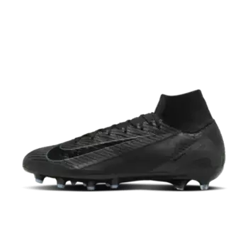Бутсы Nike Mercurial Superfly 10 Elite AG-Pro High-Top Soccer Cleats, цвет Black/Deep Jungle/Black