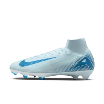 Бутсы Nike Mercurial Superfly 10 Elite FG High-Top Soccer Cleats, цвет Glacier Blue/Blue Orbit