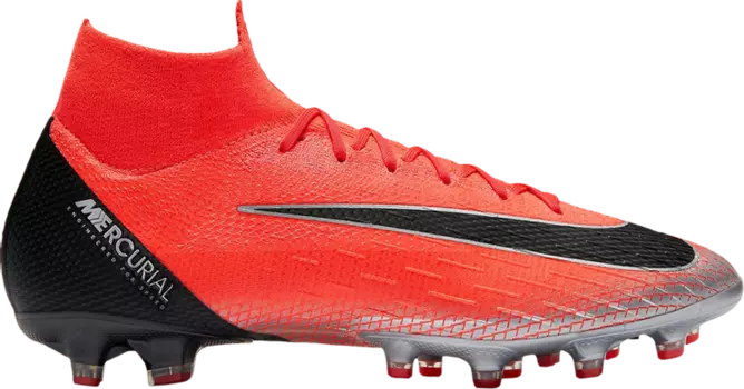 Бутсы Nike Mercurial Superfly 6 Elite CR7 AG Pro 'Flash Crimson', оранжевый