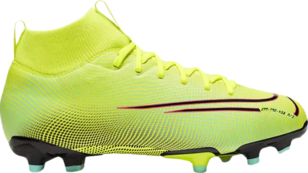 Бутсы Nike Mercurial Superfly 7 Academy MDS MG PS 'Lemon Venom Aurora', желтый