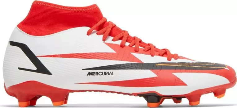 Бутсы Nike Mercurial Superfly 8 Academy CR7 MG 'Chile Red', красный