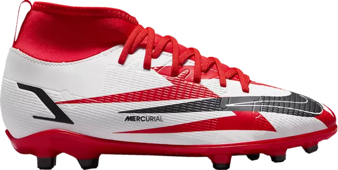 Бутсы Nike Mercurial Superfly 8 Academy CR7 MG PS 'Chile Red', красный