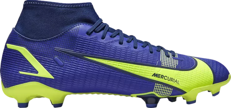 Бутсы Nike Mercurial Superfly 8 Academy MG 'Recharge Pack', синий