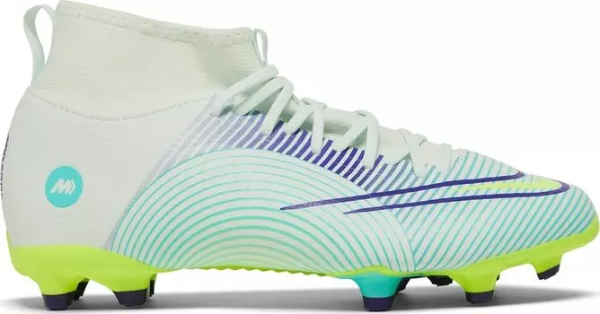 Бутсы Nike Mercurial Superfly 8 Academy MG GS 'Dream Speed - Barely Green Electro Purple', зеленый