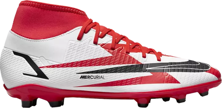 Бутсы Nike Mercurial Superfly 8 Club CR7 MG 'Chile Red', красный