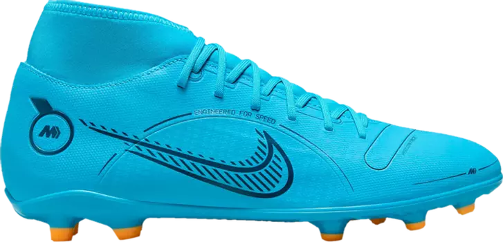 Бутсы Nike Mercurial Superfly 8 Club MG 'Blueprint', синий