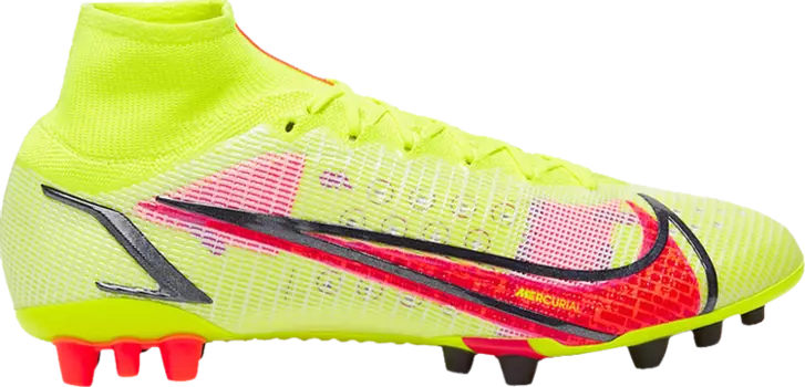 Бутсы Nike Mercurial Superfly 8 Elite AG 'Motivation Pack', зеленый