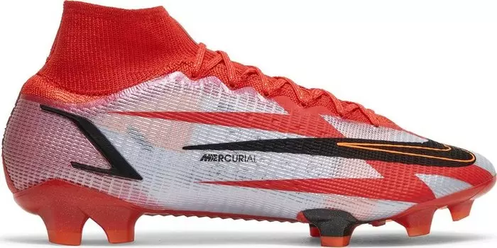 Бутсы Nike Mercurial Superfly 8 Elite CR7 FG 'Chile Red', красный