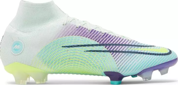 Бутсы Nike Mercurial Superfly 8 Elite FG 'Dream Speed - Barely Green Electro Purple', зеленый