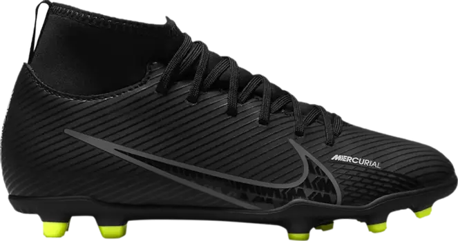 Бутсы Nike Mercurial Superfly 9 Club FG MG GS 'Shadow Pack', черный