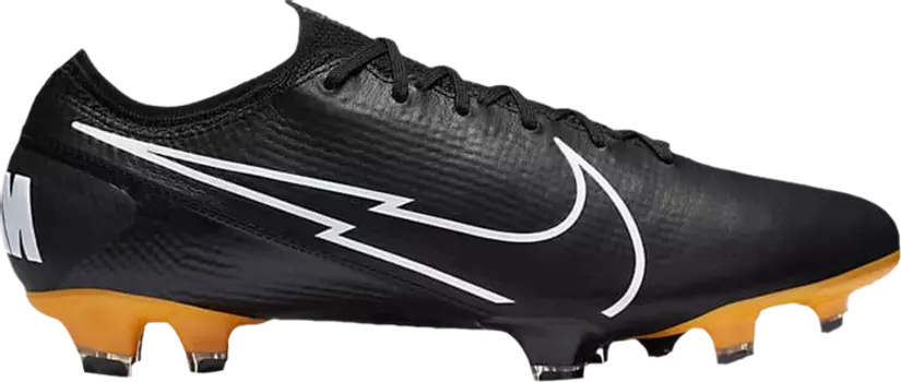 Бутсы Nike Mercurial Vapor 13 Elite Tech Craft FG 'Black Pro Gold', черный