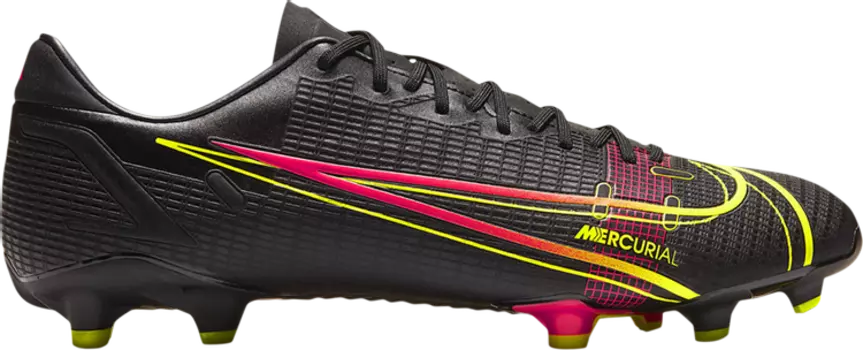 Бутсы Nike Mercurial Vapor 14 Academy FG MG 'Black Cyber', черный