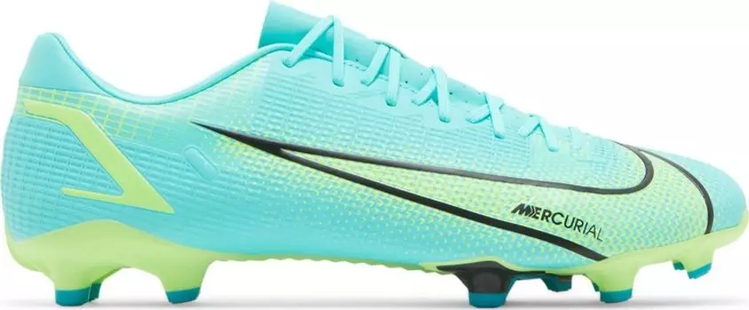 Бутсы Nike Mercurial Vapor 14 Academy FG MG 'Dynamic Turquoise Lime Glow', синий