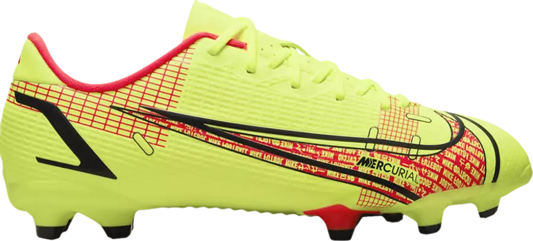 Бутсы Nike Mercurial Vapor 14 Academy FG MG GS 'Motivation Pack', желтый