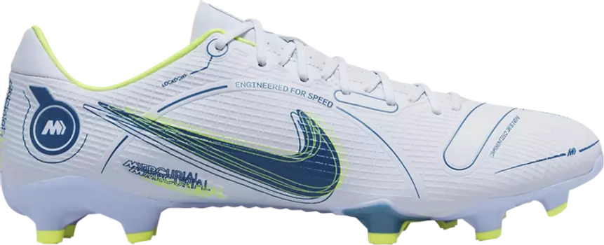 Бутсы Nike Mercurial Vapor 14 Academy MG 'Grey Blackened Blue', серый