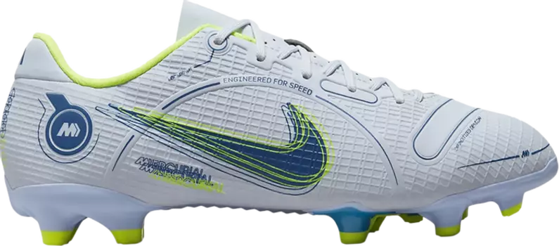 Бутсы Nike Mercurial Vapor 14 Academy MG GS 'Grey Light Marine', серый