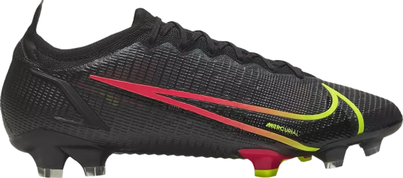 Бутсы Nike Mercurial Vapor 14 Elite FG 'Black Cyber', черный
