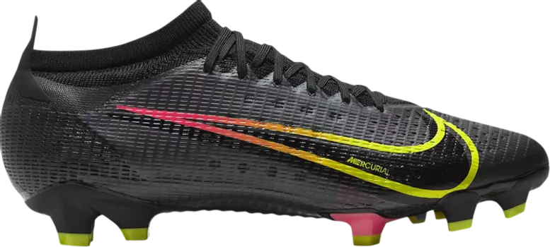 Бутсы Nike Mercurial Vapor 14 Pro FG 'Black Cyber', черный