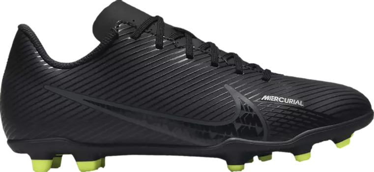 Бутсы Nike Mercurial Vapor 15 Club FG MG GS 'Shadow Pack', черный