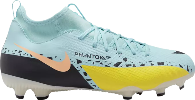Бутсы Nike Phantom GT2 Academy DF MG GS 'Lucent Pack', синий