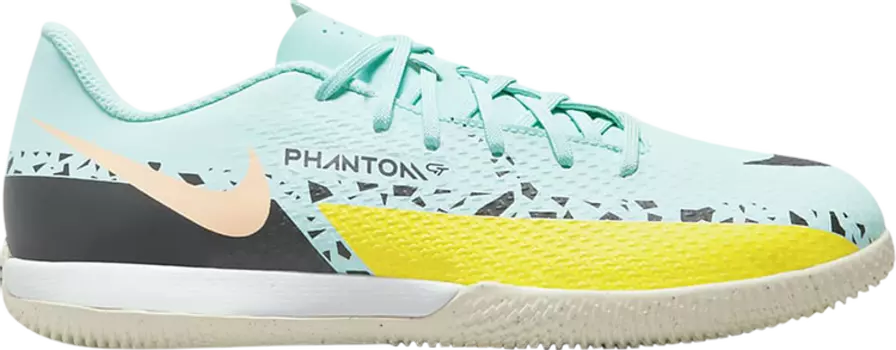 Бутсы Nike Phantom GT2 Academy IC GS 'Lucent Pack', синий