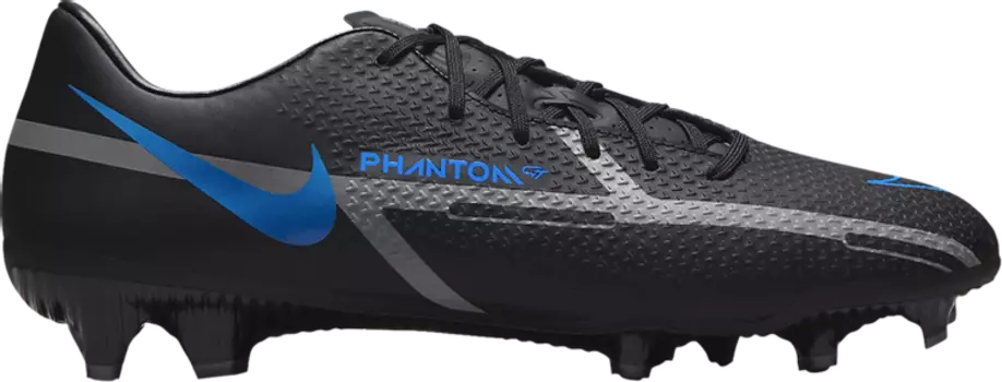Бутсы Nike Phantom GT2 Academy MG 'Black Iron Grey', черный
