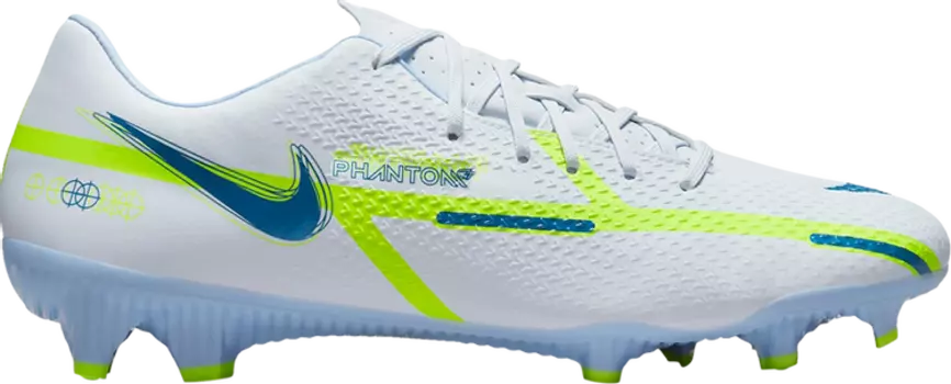 Бутсы Nike Phantom GT2 Academy MG 'Grey Light Marine', серый