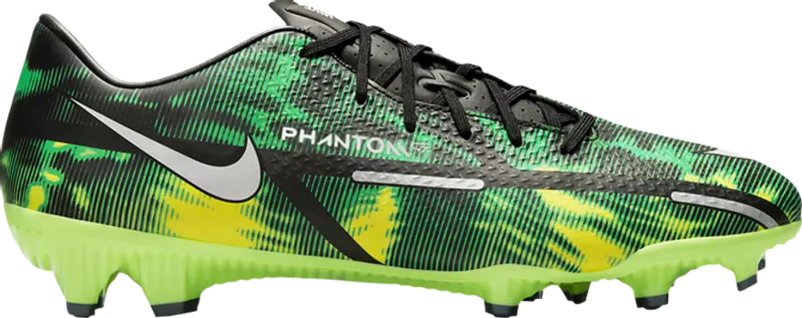 Бутсы Nike Phantom GT2 Academy MG 'Shockwave', зеленый