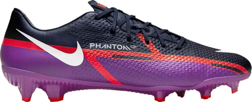 Бутсы Nike Phantom GT2 Academy MG 'Vivid Purple', фиолетовый