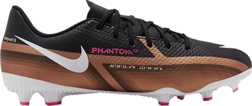 Бутсы Nike Phantom GT2 Academy MG GS 'Generation Pack', золотой