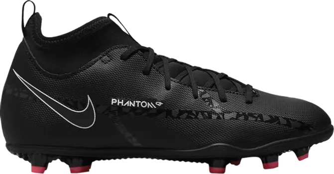 Бутсы Nike Phantom GT2 Club DF MG GS 'Black Bright Crimson', черный